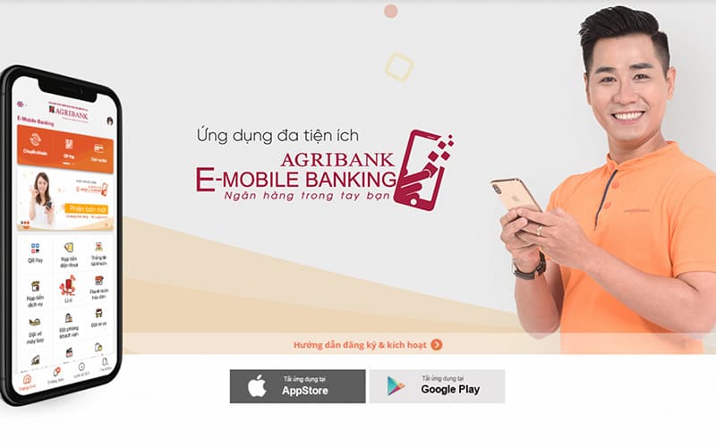 dang ky agribank e mobile banking